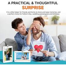 2 clips de fotos para visera de coche, soporte magnético de 3 pulgadas para visera solar, accesorios para colgar espejo de coche - A - Ver 6