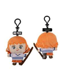 TOEI ANIMATION 1 Móc khóa túi xách nhồi bông One Piece Live Action được cấp phép chính thức, Chọn 1 kiểu, Đồ sưu tầm anime mềm mại, Phụ kiện tiệc mùa hè - trái cam - Xem 7