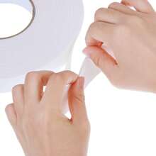 Băng keo xốp hai mặt rộng 1-5cm, dải keo dán xốp PE siêu chắc, thích hợp sử dụng trong nhà và ngoài trời, trang trí nhà cửa và văn phòng, lắp đặt ô tô, khung ảnh, keo dán quảng cáo. - trắng - Xem 3