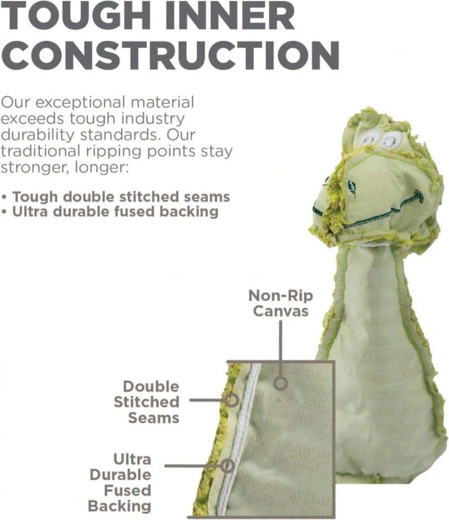 Outward Hound Longidues Giraffe Plush &Amp; Squeaky Dog Tug Toy - ColorC - 查看 1