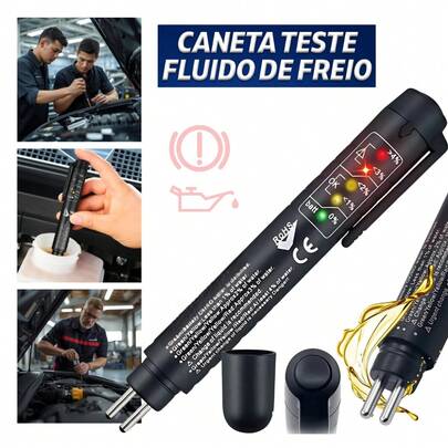 Caneta Teste De Fluido De Freio para Carro Moto - Teste De Qualidade De Óleo Universal