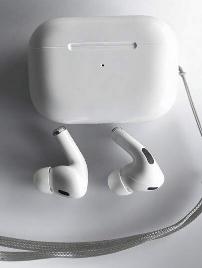 MovingTing TWS Wireless Bluetooth Earphones With Active Noise Cancellation, HiFi Stereo Sound Quality, Wireless Charging Case, Waterproof In-Ear Design, Long Battery Life, Suitable For Travel, Workout, Fitness, Office And Daily Wear