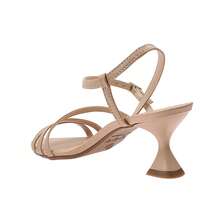 Women's Sandal With Leaf Toe, Cup Heel, Thin Straps, Elegant And Casual - 裸體 - 查看 5