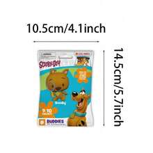 1pc Warner Bros. Official Licensed Surprise Box Collectible 3D Figurine Statue Of Shaggy, Velma, Fred, Daphne, Great Birthday Gift - Multicolor - View 2