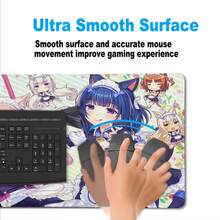 XXL Gamer Computer Desk Mat Nekopara Mouse Pad Cute Anime  Mousepad Carpet Office Laptop Mousemat Desktop Table Mat 900x400 - N1 - 查看 6