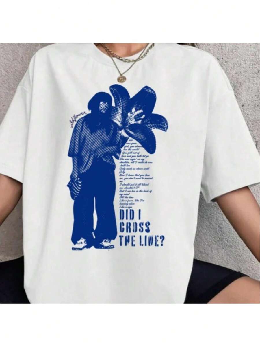 Women T-Shirts - 白色 - 查看 1