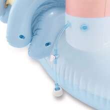 Intex 充氣兒童遊樂中心，附滑梯、獨角獸城堡（附噴水器）、彩色球、遊戲圈和泳池，尺寸 196x178x127 公分 ✅ 24/48 小時送達西班牙大陸 - 彩色 - 查看 7