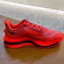 Under Armour Men's Pegasus Premium Air Cushion Shock Absorbing Running Shoes - Red/Black - View 4