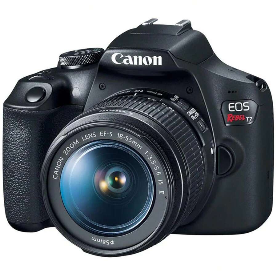 Canon EOS Rebel T7 Digital SLR Camera 18-55mm F/3.5-5.6 IS II Kit - 查看 1