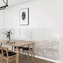 Película de protección de pared de pintura de látex electrostática, pegatina de pared transparente a prueba de aceite, pared blanca, antisuciedad,45/60cm - 45 cm x 2m - Ver 5