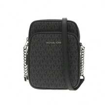 Michael Kors Jet Set Travel Printed Women's Single Shoulder Crossbody Bag 35F1STVC2B BLACK - 黑色印花35F1STVC2B BLACK - 查看 9