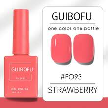 GMUME 3支/套 15毫升 柑橘夏日凝胶指甲油，柠檬黄亮橙珊瑚色，阳光维他命C色，度假海滩美甲，高光泽可卸UV LED凝胶 - 彩色 - 查看 8