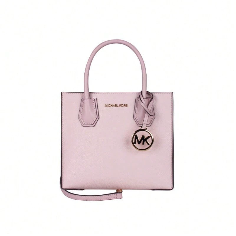 Michael Kors Mercer Solid Color Women's Single Shoulder Handbag 35S1GM9M2T PWD BLSH MLT - 粉紅色35S1GM9M2T PWD BLSH MLT - 查看 1