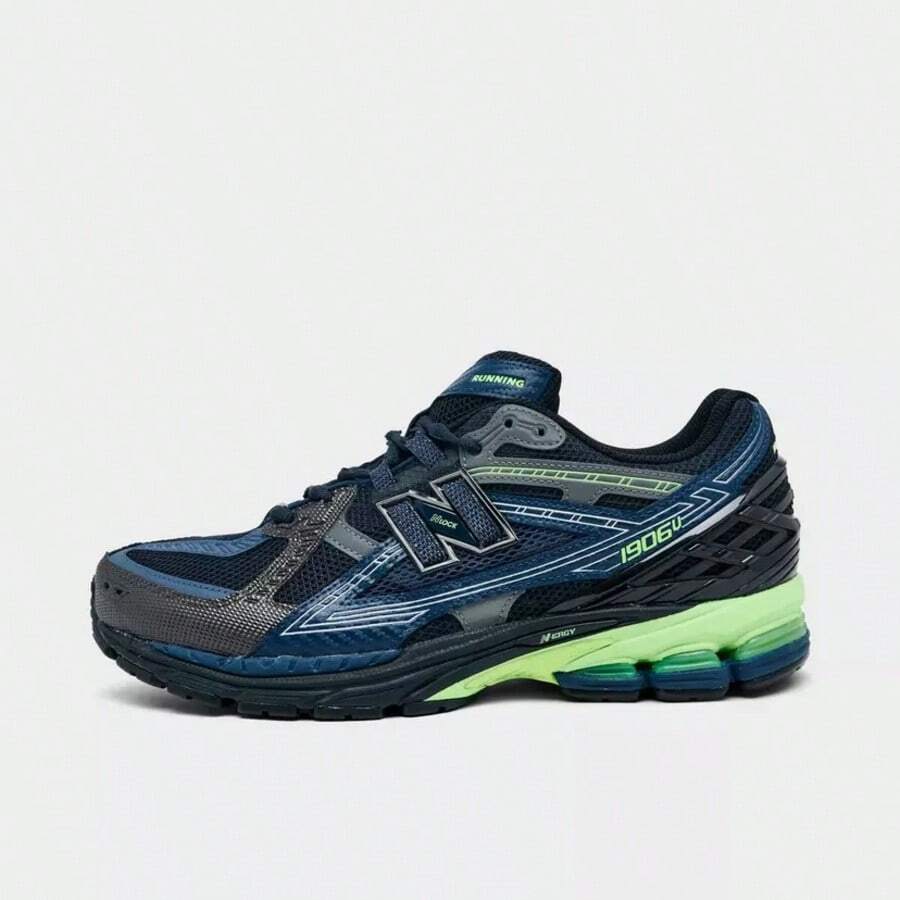 New Balance 1906R Black Gold Men's U1906RJM | Modern Street Style, Comfortable All-Day - 水鴨藍 - 查看 1