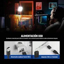 Tangle Free Bi Color Warm And Cool LED Selfie Clip Light Phone External Flashes & Selfie Lights With USB Controller Women's Day Gift - NL10 dengan Klip - View 6