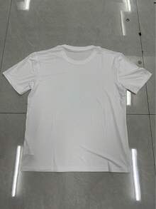 Camiseta de secado rápido para hombres - Camiseta de verano ligera y transpirable de estilo casual - Blanco - Ver 2