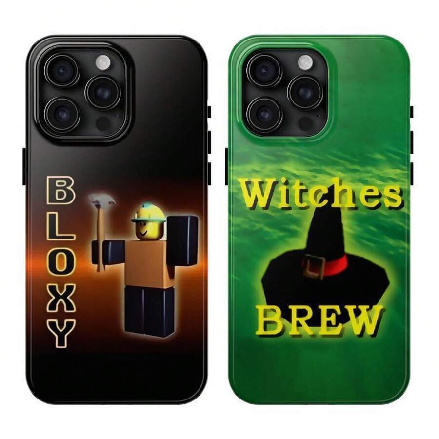 Bloxy Cola And Witches Brew, Bloxy Phone Case Suitable For IPhone 17/16/15/14/13/12/11 Pro Max/Plus - màu đen - Xem 1