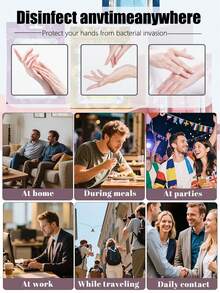 1 Chai dung dịch sát khuẩn tay dạng xịt hương vani, oải hương và lô hội, thích hợp sử dụng trong gia đình, dung dịch rửa tay sát khuẩn tiện dụng. Bộ dụng cụ bảo vệ thiết yếu khi đi du lịch, vật dụng khử trùng không thể thiếu khi đi du lịch. Dụng cụ thoa kem chống nắng, vật dụng cần thiết cho kỳ nghỉ. - Nhiều màu - Xem 6