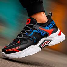 Shendy Vendy Tenis para Hombre de Moda Outfit Sneakers Fashion Zapato Casual Hombre - Rojo - Ver 5