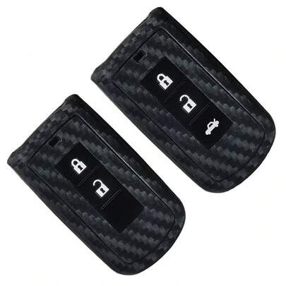 غطاء سيليكون لمفتاح السيارة 2/3 أزرار ل- Mitsubishi Xpander Outlander ASX Pajero Eclipse Cross Montero