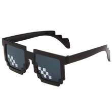 Classic Anime-Style Fashion Glasses, Funny Gag Otaku Fashion Glasses, Cigar Necklace Set - Multicolor - View 10