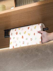 1个浴室毛巾杆，壁挂式，承重力强，现代家居装饰毛巾架，适用于浴室或厨房墙面，浴室配件，公寓必备 - 彩色 - 查看 11