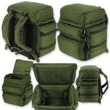 Carp Fishing Rucksack Backpack 65L Camping Hiking 6 Compartment Tackle Bag NGT - 65L - View 2
