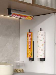 1个浴室毛巾杆，壁挂式，承重力强，现代家居装饰毛巾架，适用于浴室或厨房墙面，浴室配件，公寓必备 - 彩色 - 查看 12