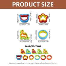 4pcs Sandwich Cutter Molds, Sandwich Cutters, Cookie Cutters, Fruit & Vegetable Shaped Cutters, Bento Box Food Picks, Creative Dinosaur, Flower, Bear Shaped Molds, Suitable For Bento Box, Holiday Baking, Home Kitchen, Birthday Party, Breakfast, Picnic, Camping, Baking Molds, Back To School, Kitchen Tools, DIY Breakfast Baking Molds - View 3