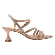 Women's Sandal With Leaf Toe, Cup Heel, Thin Straps, Elegant And Casual - 裸體 - 查看 4