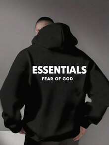 Men Sweatshirts - 黑色 - 查看 1