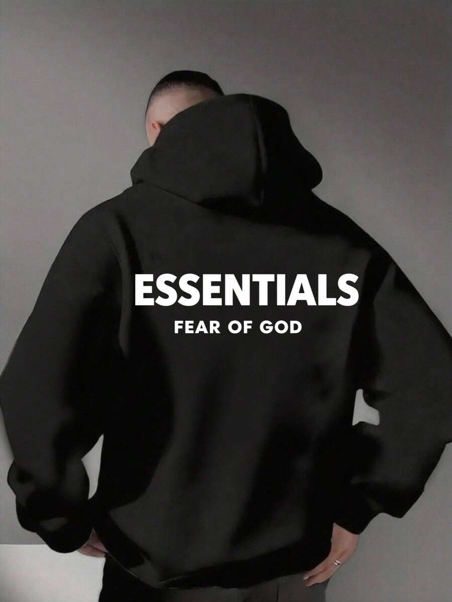 Men Sweatshirts - 黑色 - 查看 1