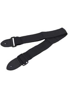 1Pc Musical Instruments Guitar Folk Black Strap Style Literary And Creative Simplicity Ukulele Universal Learning Travel Sports Partner Durable And Sturdy Fabric Strap - Black - View 6