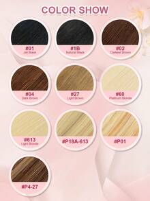 8D Nano Beads Hair Extensions,50 Strands 12-22 Inches 30g Micro Loop Human Hair Extensions, Straight Human Hair Invisible And Traceless Micro Link Human Hair, Invisible And Natural, Easy To Install, Seamless, Increase Hair Volume, Perfect For Daily Wear - Multicolor - View 7