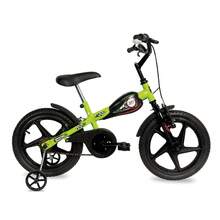 Bicicleta Infantil Aro 16 VR 600 Verde Neon Verden Bikes - Verde - Visão 2