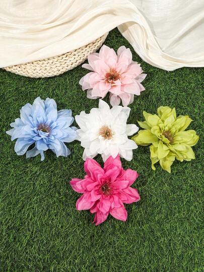 1pc Large Flower Hair Clip, Beach Holiday Hair Accessory, Hair Claws, Hair Slide, Hair Barrettes, Hairpin