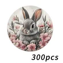 4 pezzi di tovagliette pasquali, con simpatico motivo a coniglio e decorazioni floreali, adatte per feste, pranzi, decorazioni natalizie e decorazioni pasquali. Dimensioni: 38*38cm, adatte per decorazioni stagionali domestiche, decorazioni tavola per le feste, stile country, materiale lavabile, ideali per decorazioni tavola per le feste e intrattenimento domestico, ottimo anche come regalo. - Multicolore - Visualizzare 20
