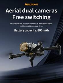 H20, Drones, Optical Hovering, Intelligent Obstacle Avoidance, Aerial Photography Aircraft, High-Definition Image Transmission, Remote-Controlled Aircraft - Multicolor - View 3