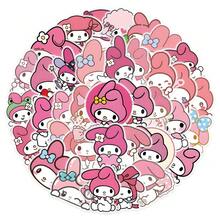 SANRIO 50张美乐蒂贴纸套装 - 三丽鸥可爱兔子蝴蝶结手机及日记本贴纸 - 50件 - 查看 2