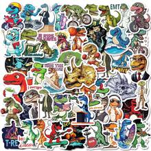50 Peças Adesivos Legais de Dinossauro para Adultos e Adolescentes, Decalques de Vinil de Dinossauro para Garrafas de Água, Laptops, Skates, Guitarras, Capas de Telefone, Bagagem, Adesivos Impermeáveis Divertidos para Lembrancinhas de Festa, Decorações DIY, Presentes com Tema de Dinossauro Engraçados, Adesivos Engraçados, Suprimentos para Scrapbook, Adesivos para Laptop - 1 Set - Visão 8