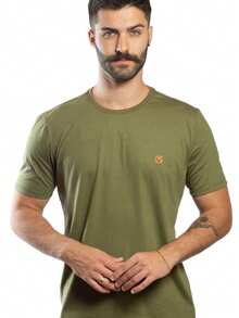 Men T-Shirts - xanh quân đội - Xem 7