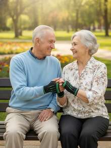 Casaisla Home Collection Protectores de Compresión para Palmas Y Muñecas, Soportes Transpirables y Anatómicos para Manos, Protección y Confort en Cada Movimiento - B - Ver 5