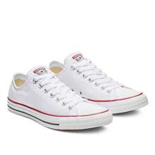 Converse AS Low Canvas PS White Sneaker For Kids: Iconic And Classic Design For The Little Ones. Comfortable Canvas Upper With Rubber Sole, Ideal For Any Casual Occasion. Brand - 白色 - 查看 2