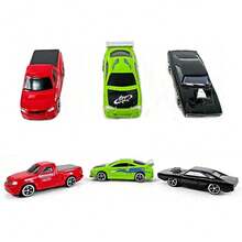 Simba 1/128 Scale Speed & Nano Miniature Alloy Car Model Collection Toy Set (2020 Dodge Challenger SRT + Toyota Supra + Jeep Gladiator) - Multicolor - View 5