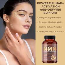 High-Purity NMN Synergy - 1000mg Per Serving, 10-In-1 Cellular Revitalization Supplement, 120 Capsules - 2 Bottles - View 1