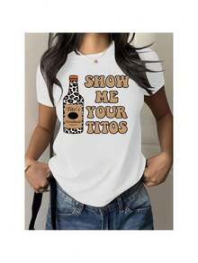 Women T-Shirts - 白色 - 查看 1