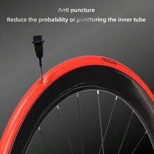 MOTSUV 超轻自行车内胎 700c 公路自行车 TPU 内胎 45mm 65mm 85mm 法式气嘴 23C 25C 28C 30C 32C - 彩色 - 查看 7