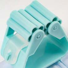 Strong Adhesive Roller Mop Clip, No Drill Hanging Broom Holder, Bathroom Mop Hook, Sticky Wall Hanger - Green - View 5