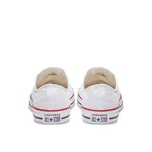 Converse AS Low Canvas PS White Sneaker For Kids: Iconic And Classic Design For The Little Ones. Comfortable Canvas Upper With Rubber Sole, Ideal For Any Casual Occasion. Brand - 白色 - 查看 4