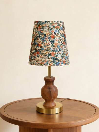 1 đèn LED kim loại vân gỗ, chao đèn vải kiểu cổ điển, ánh sáng dịu nhẹ, phong cách mộc mạc Bắc Âu, Ý, Pháp, đèn bàn đọc sách tối giản hiện đại cho phòng khách, phòng ngủ, ánh sáng ấm áp, sang trọng lãng mạn màu vàng, tạo không gian ấm cúng cho trẻ em, đèn ngủ USB, độ sáng điều chỉnh được, đèn ngủ cho mẹ và bé sơ sinh, đèn lễ hội Ramadan, đèn ngủ yên tĩnh cho người ngủ không sâu giấc.